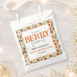 Berry Sweet Strawberry 1st Birthday Party Geschenktütchen