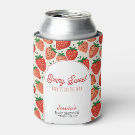 Berry Sweet Strawberry Baby Shower Cooler Dosenkühler