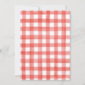 Berry Sweet Strawberry Baby Shower Einladung (Rückseite)