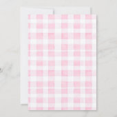 Berry Sweet Strawberry Baby Shower Einladung (Rückseite)