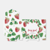 Berry Sweet Strawberry Baby Shower Geschenkschachtel (Ungefaltet)