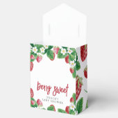 Berry Sweet Strawberry Baby Shower Geschenkschachtel (Geöffnet)