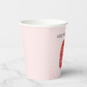 Berry Sweet Strawberry Baby Shower Pappbecher (Rechts)