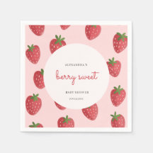 Berry Sweet Strawberry Baby Shower