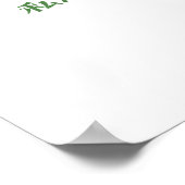 Berry Sweet Strawberry Baby Shower Welcome Poster (Ecke)