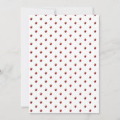 Berry Sweet Strawberry Birthday Einladung (Rückseite)