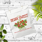 Berry Sweet Strawberry Birthday Party Geschenktütchen