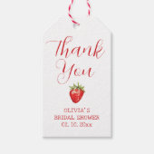 Berry Sweet Strawberry Brautparty Fevor Geschenkanhänger (Vorderseite)