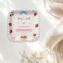 Berry Sweet Strawberry Geburtstag
