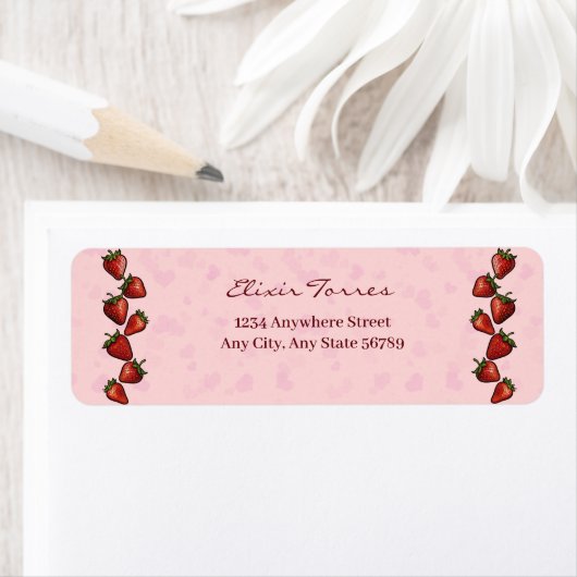 Berry Sweet Strawberry Hearts Baby Shower (Insitu)