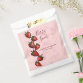 Berry Sweet Strawberry Hearts Baby Shower Geschenktütchen (Versiegelt)