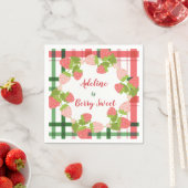 Berry Sweet Strawberry Party Serviette (Beispiel)