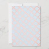 Berry Sweet Strawberry Pink White 1. Geburtstag Einladung (Rückseite)