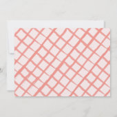 Berry Sweet Strawberry Red White Foto Geburtstag Einladung (Rückseite)