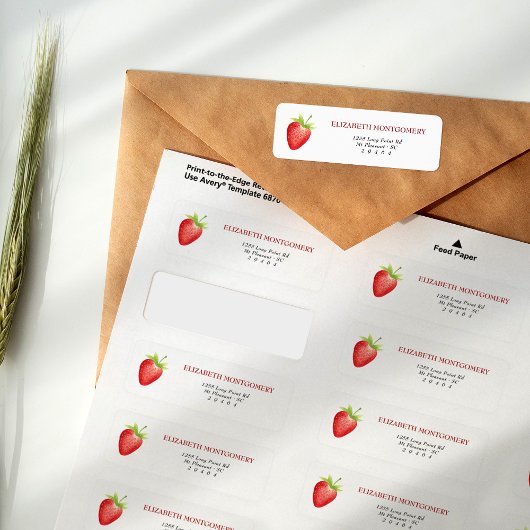 Berry Sweet Strawberry Rücksendeadresse