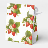 Berry Sweet Strawberry Thema Babydusche Geschenkschachtel (Rückseite)