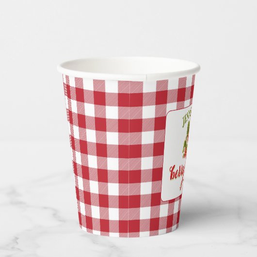 Berry Sweet Strawberry Thema Babydusche Pappbecher (Rechts)