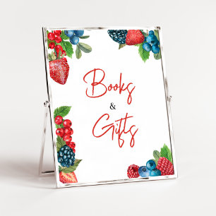 Berry Sweet Summer Baby Duschbücher und Geschenke Poster