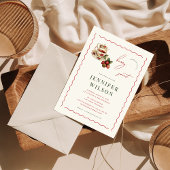 Berry Sweet Tea Party Strawberry Babydusche Einladung