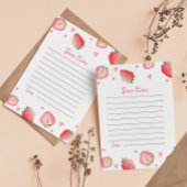 Berry Sweet Time Capsule Note Card Dankeskarte
