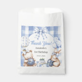 Berry Sweet Watercolor Blueberry Birthday Party Geschenktütchen (Vorderseite)