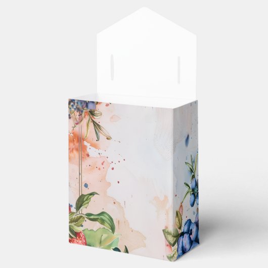 Berry Sweet Wild Berries & Blume Babydusche Geschenkschachtel (Geöffnet)