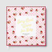 Berry Sweet Wishes for Baby-Baby Shower Gästebuch (Vorderseite)