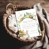 Berry Sweet Woodland Baby Shower Strawberry Einladung