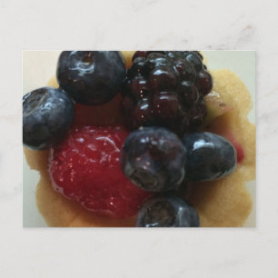 Berry Tart Postkarte