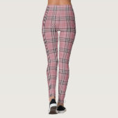 Berry Tarten Karierte Frauenfrauen Leggings (Rückseite)