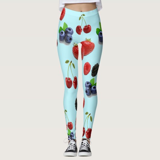 Berry Texture Leggings (Vorderseite)