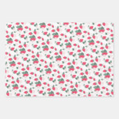 Berry Theme Birthday oder Baby Shower Geschenkwrap Geschenkpapier Set (Vorderseite)