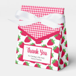 Berry Themed Strawberry Birthday Party Geschenkschachtel