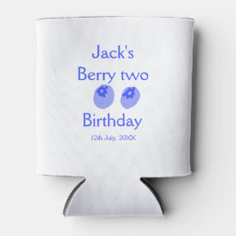 Berry two birthday blue berry add name date kids r dosenkühler