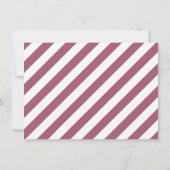 Berry Vanilla Kindergeburtstag Foto Dankeskarte (Rückseite)