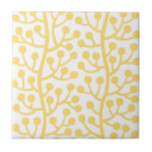 Berry Vine Pattern Fliese (Vorderseite)