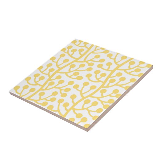 Berry Vine Pattern Fliese (Seite)