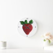 Berry Wall Clock Runde Wanduhr (Zuhause)
