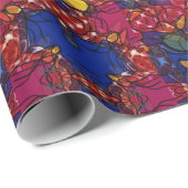 Berry Wall Geschenkpapier (Rolleneckpunkt)