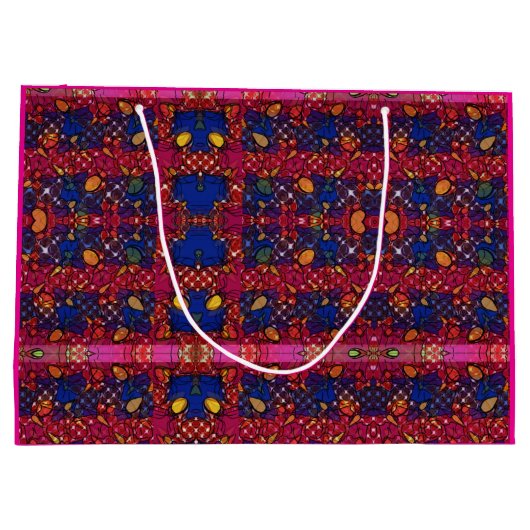 Berry Wall Große Geschenktüte (Rückseite)