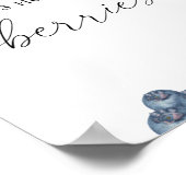 Berry - Wie viele Beeren Brautparty Poster (Ecke)