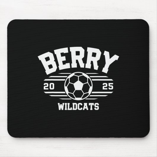 Berry Wildcats Fußball Byll 2025 Mousepad (Vorne)