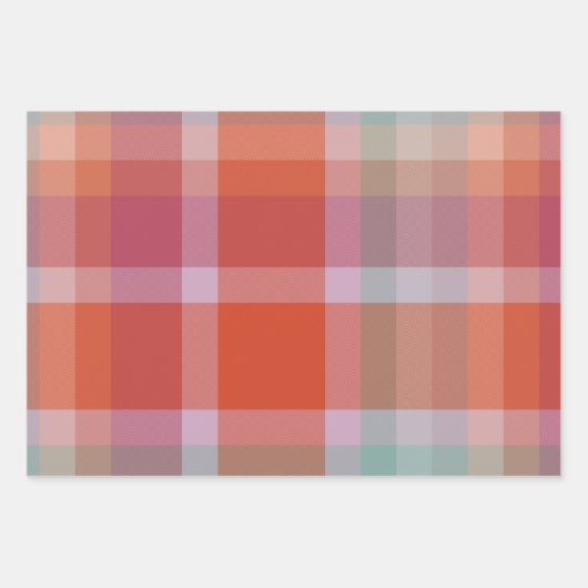 Berry Wrapping Paper Flat Sheet Set of 3 Geschenkpapier Set (Vorderseite)