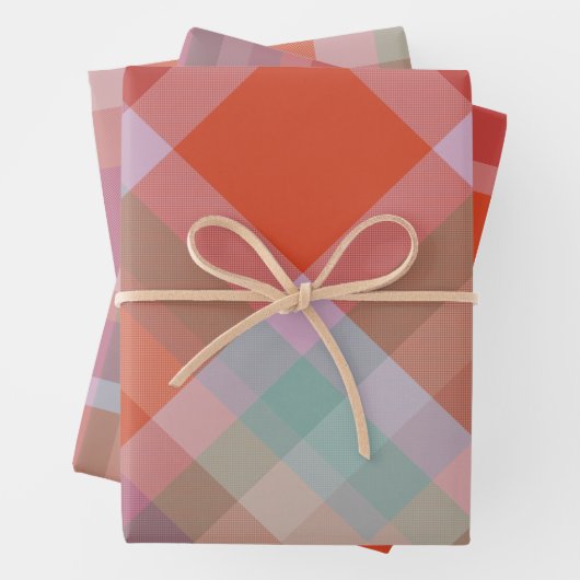 Berry Wrapping Paper Flat Sheet Set of 3 Geschenkpapier Set (Beispiel)