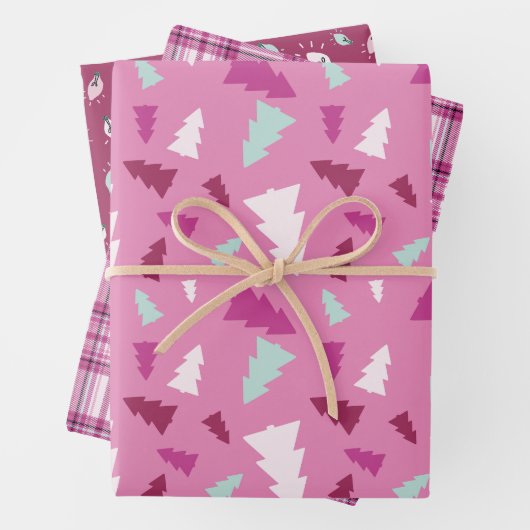 Berry Wrapping Paper Set 3 Blätter (Beispiel)