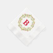 Berry Wreath Napkins Serviette (Ecke)