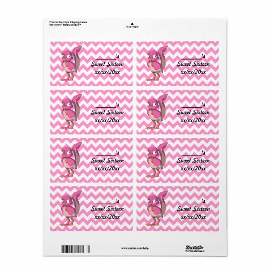 Berry Yogurt Reptilian Bird Wein oder Wasserflasch (Vorne)