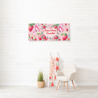 Berry zum ersten Geburtstag Banner