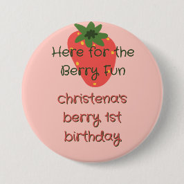 Berry zum ersten Geburtstag zu Besuch Button
