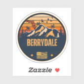 Berrydale, Florida Aufkleber (Blatt)